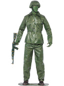 Toy Soldier Adult Green Uniform Costume Top Trousers Belt Hat and Foot-Base 4