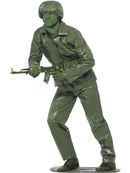 Toy Soldier Adult Green Uniform Costume Top Trousers Belt Hat and Foot-Base 1