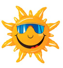 Inflatable Sun 60 Cm