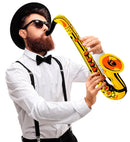Gold Inflatable Saxophone 55 Cm