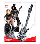 Inflatable Zebra Guitar 105 Cm