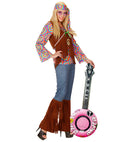 Pink Inflatable Banjo 100 Cm