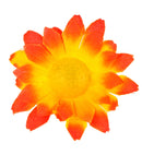Box Of 20 Orange/Yellow Decorative Daisy Flowers