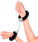 Black Furry Handcuffs