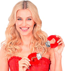 Red Furry Handcuffs