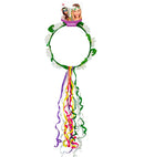Daisy Diadem With Multicolor Ribbons