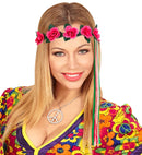 Flower Diadem With Multicolor Ribbons 6 Styles Ass.
