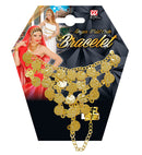 Finger Wrist Gold Coin Bracelet