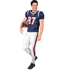American Football Player  Stuffed T-Shirt, Stuffed Pants 