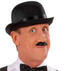 Black Satin Bowler Hats