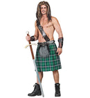 Kilt With Plush Purse Adjutable Size From S To Xl 