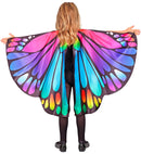 Purple/Pink Butterfly Wings & Eyemask  Wings 100X70 Cm  