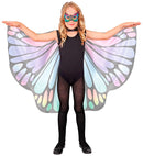 Purple/Pink Butterfly Wings & Eyemask  Wings 100X70 Cm  