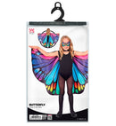 Purple/Pink Butterfly Wings & Eyemask  Wings 100X70 Cm  