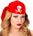 Red Fabric Pirate Hat