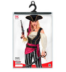 Pirate  Shirt With Vest, Pants, Sash, Belt, Headband, Hat 