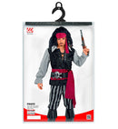 Pirate  Shirt With Vest, Pants, Sash, Belt, Headband, Boot Covers 
