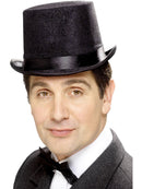 Tales Of Old England Indestructible Topper Hat Adult Black Costume Accessory 1