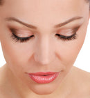 Mixed Short & Long Spikes Black Eyelashes With Glue Tube