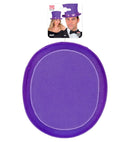 Top Hat Purple Wool Touch Felt 16 Cm