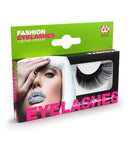 Extralong Black Eyelashes With Glue Tube