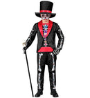 Dia De Los Muertos  Tailcoat With Shirt, Pants, Hat, Mask 