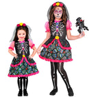 Dia De Los Muertos  Dress, Headpiece 