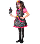 Dia De Los Muertos  Dress, Headpiece 