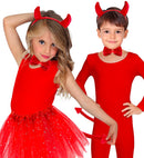Devil Dress-Up Set  Horns, Bowtie, Tail 