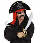 Pirate Hat With Studded Skull & Bandana Velvet