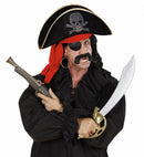 Pirate Hat With Studded Skull & Bandana Velvet