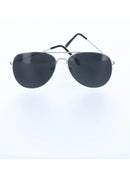 Aviator Specs Adult Silver Armed Forces Glasses Costume Accessory 2