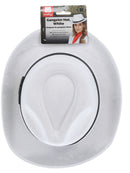 Gangster Hat White with Black Band Adult Costume Accessory 2
