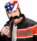 Adhesive Sideburns & Moustache