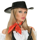 Red Neck Sash Satin