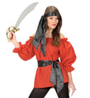 Black Sash / Headband Satin