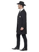 Curves Sheriff Costume Adult Cowboy Lawman Black 3 sm-26530XXL MAD Fancy Dress