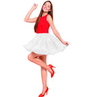 White Tutu Layered Soft Tulle