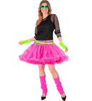 Neon Pink Tutu Layered Soft Tulle