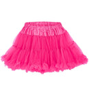 Neon Pink Tutu Layered Soft Tulle
