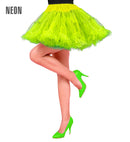 Neon Yellow Tutu Layered Soft Tulle