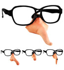 Glasses With Nose 4 Styles Ass.