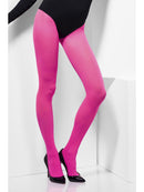 Opaque Tights Adult Pink Costume Accessory 1