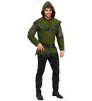 Robin Of Sherwood  Hooded Coat, Belt 