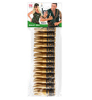 Realistic Bullet Belt For Waist  60 Bullets 