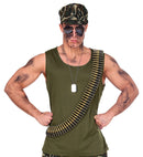 Realistic Bullet Belts For Chest  96 Bullets 