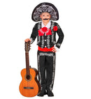 Mariachi Dia De Los Muertos  Jacket, Shirt With Vest And Bow Tie, Pants, Sombrero 