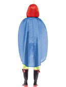 Parrot Party Poncho Red Yellow Shower Resistant Festival Accessory 3