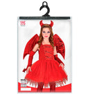 Devil  Dress, Tail, Wings, Horns, Fingerless Gloves 