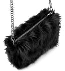 “Handbag Long Plush Black”